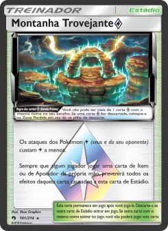 Montanha Trovejante ◇ – Carta Pokémon TCG