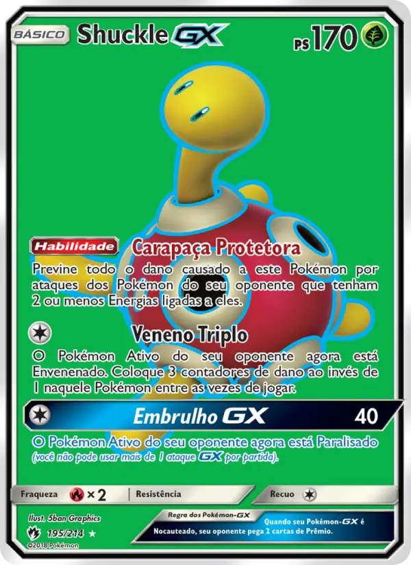 Shuckle GX – Pokémon TCG