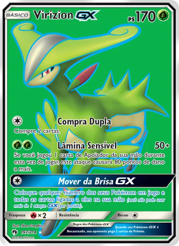 Virizion GX – Pokémon TCG