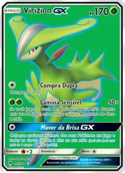 Virizion GX – Carta Pokémon TCG