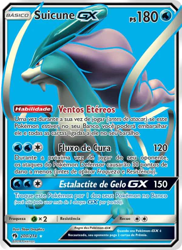 Suicune GX – Pokémon TCG