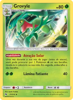 Grovyle – Carta Pokémon TCG