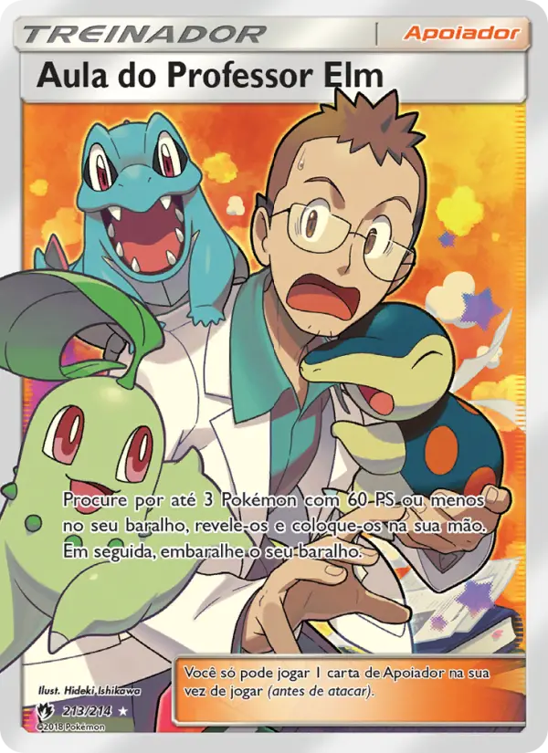 Aula do Professor Elm – Pokémon TCG
