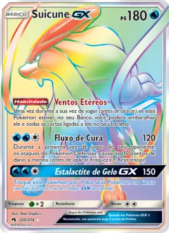 Suicune GX – Carta Pokémon TCG
