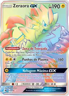 Zeraora GX – Carta Pokémon TCG