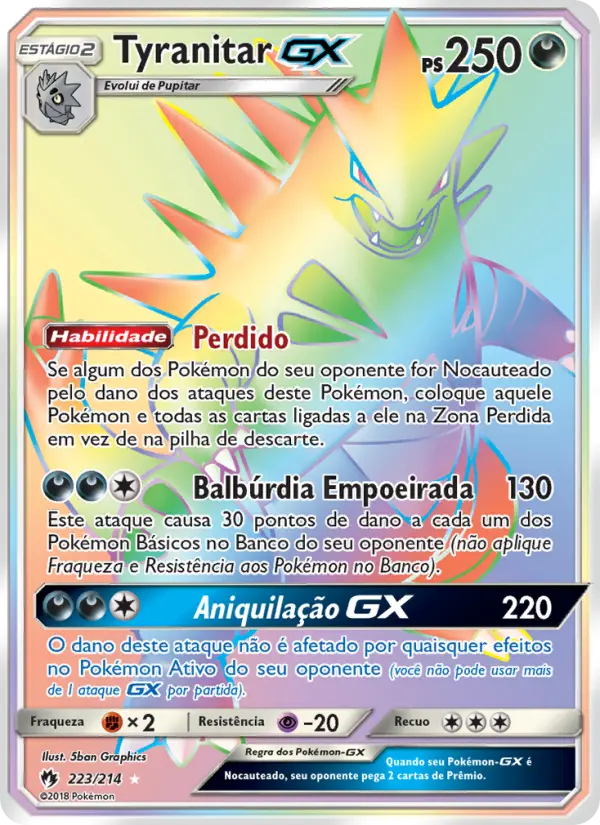 Tyranitar GX – Pokémon TCG