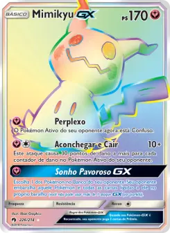 Mimikyu GX – Carta Pokémon TCG