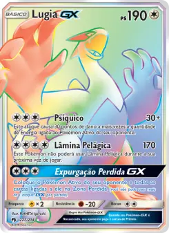 Lugia GX – Carta Pokémon TCG