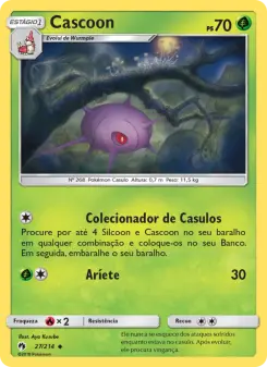 Cascoon – Carta Pokémon TCG