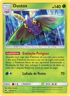 Dustox – Carta Pokémon TCG