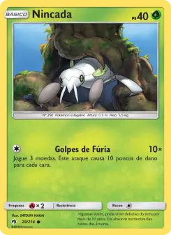 Nincada – Carta Pokémon TCG