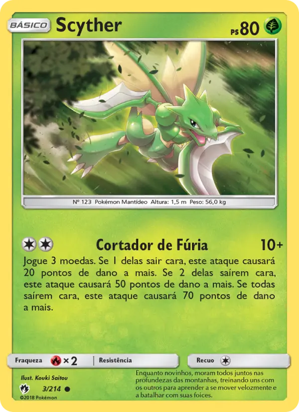 Scyther – Pokémon TCG