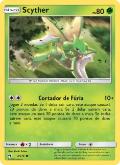 Scyther – Carta Pokémon TCG