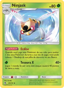 Ninjask – Carta Pokémon TCG