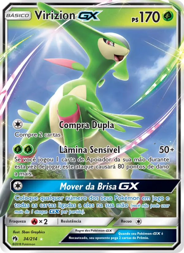 Virizion GX – Pokémon TCG