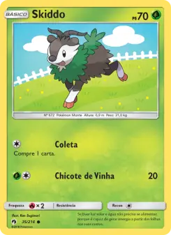 Skiddo – Carta Pokémon TCG