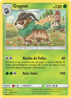Gogoat – Carta Pokémon TCG