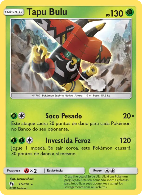 Tapu Bulu – Pokémon TCG