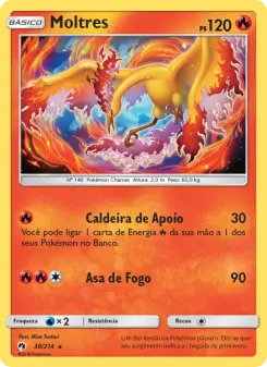 Moltres – Carta Pokémon TCG