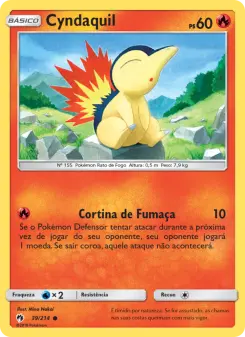 Cyndaquil – Carta Pokémon TCG