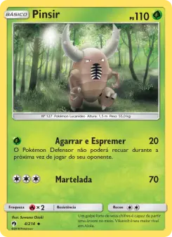 Pinsir – Carta Pokémon TCG