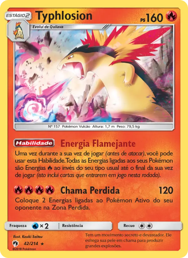 Typhlosion – Pokémon TCG