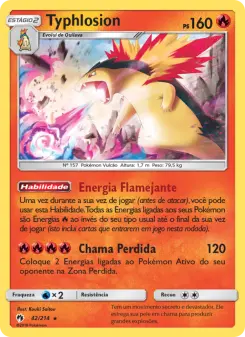 Typhlosion – Carta Pokémon TCG