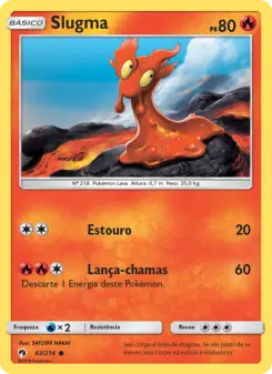 Slugma – Carta Pokémon TCG