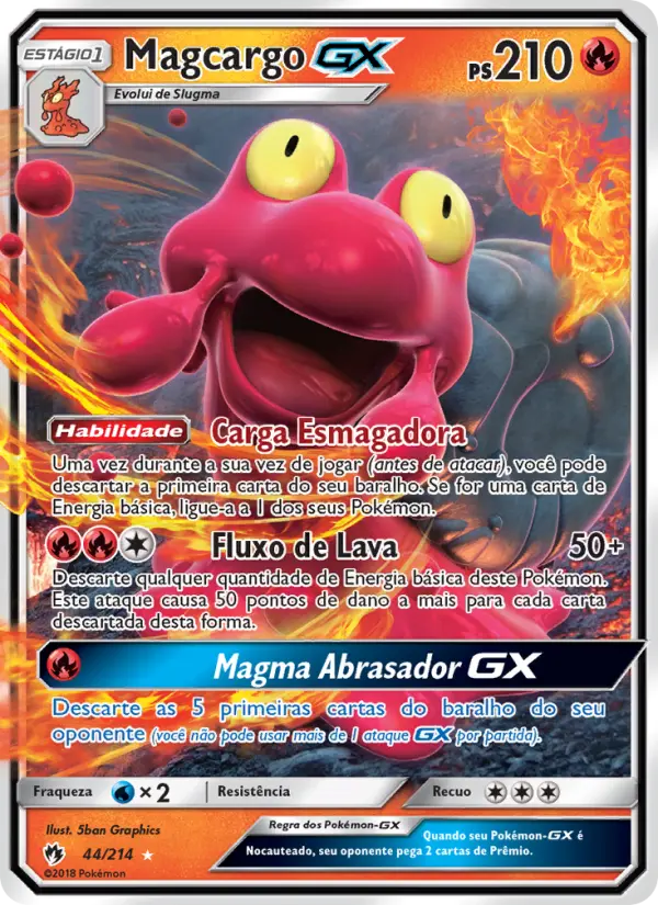 Magcargo GX – Pokémon TCG