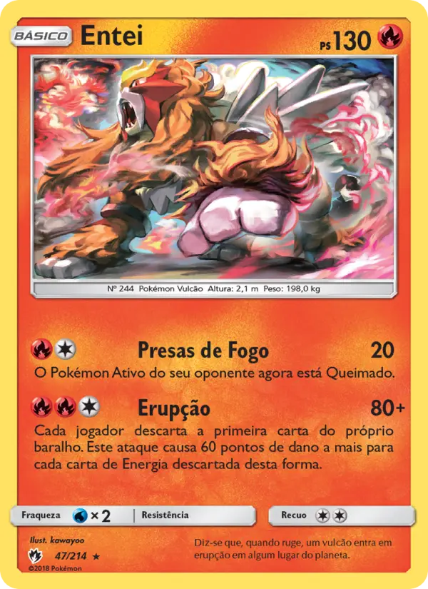 Entei – Pokémon TCG