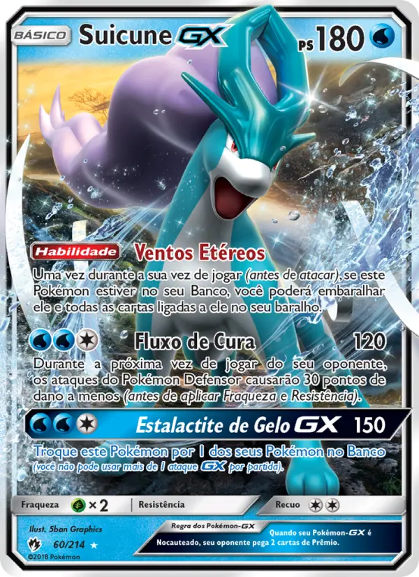 Suicune GX – Pokémon TCG