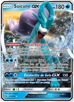 Suicune GX – Carta Pokémon TCG