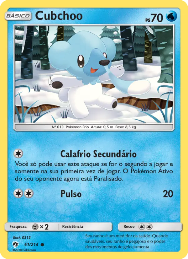 Cubchoo – Pokémon TCG
