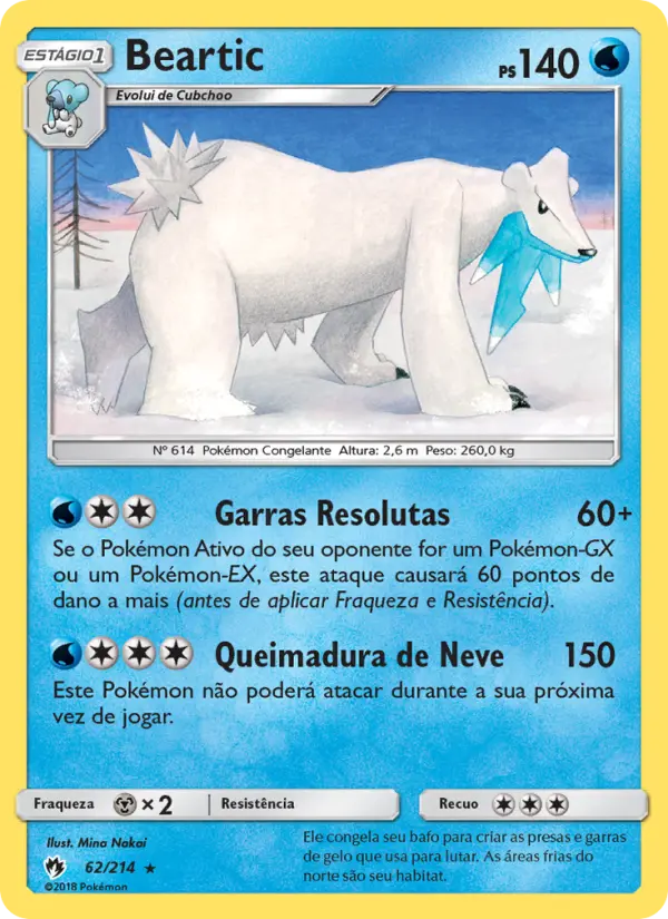 Beartic – Pokémon TCG