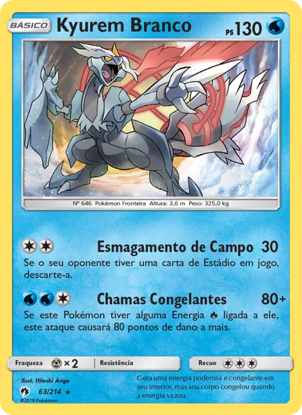 Kyurem Branco – Pokémon TCG