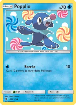 Popplio – Carta Pokémon TCG