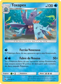 Toxapex – Carta Pokémon TCG