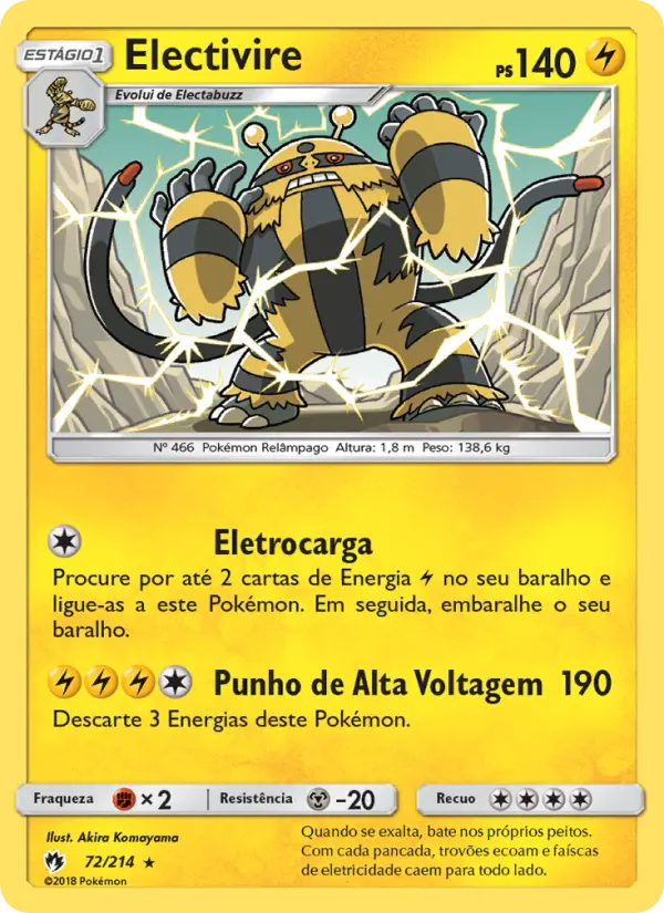 Electivire – Pokémon TCG