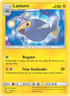 Lanturn – Carta Pokémon TCG