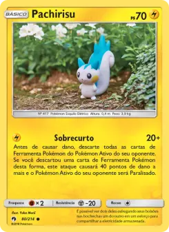Pachirisu – Carta Pokémon TCG