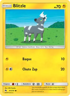 Blitzle – Carta Pokémon TCG