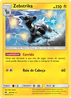 Zebstrika – Carta Pokémon TCG