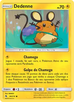 Dedenne – Carta Pokémon TCG