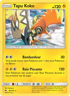 Tapu Koko – Carta Pokémon TCG