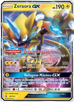 Zeraora GX – Carta Pokémon TCG
