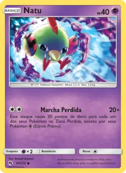 Natu – Carta Pokémon TCG