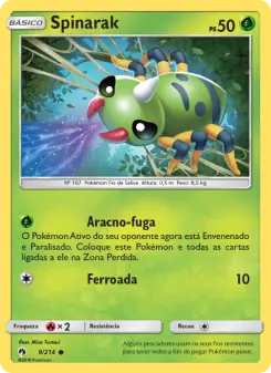 Spinarak – Carta Pokémon TCG