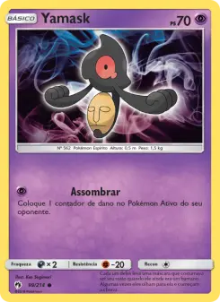 Yamask – Carta Pokémon TCG