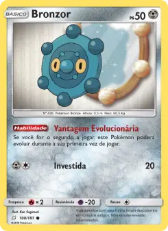 Bronzor – Carta Pokémon TCG