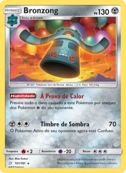 Bronzong – Carta Pokémon TCG